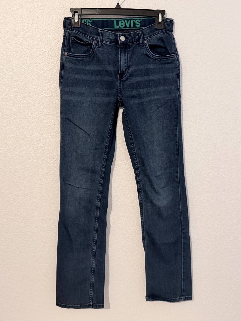 Levi's 511 Kids Indigo Blue Jeans Size 16 Regular 28 x 30